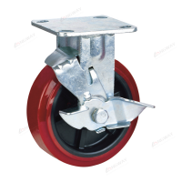 Long way 4 5 6 8 inches 370 kg load trolley casters wheels heavy duty caster wheel 4 inches