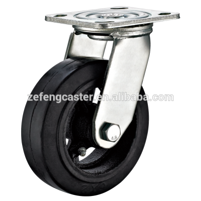 Heavy Duty Rubber Caster wheel