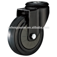 Soft Rubber Light or Medium Duty Casters